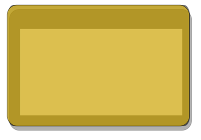 Yellow button clipart