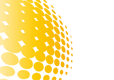 Yellow halftone pattern clipart
