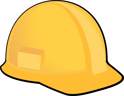 Yellow Hard Hat clipart
