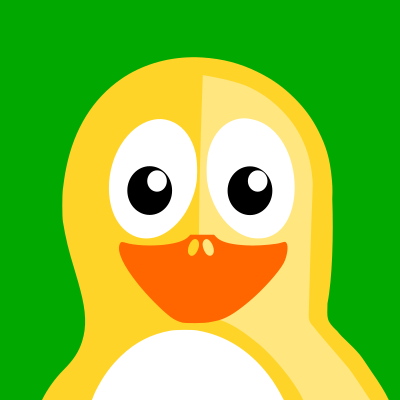 Yellow Penguin clipart