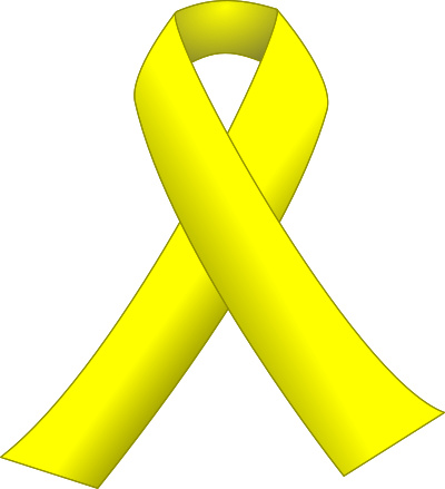 Yellow ribbon clipart