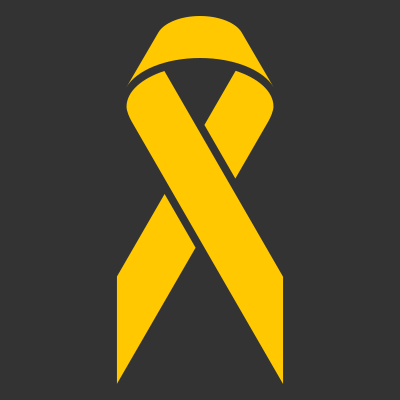 Yellow ribbon textured clipart