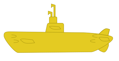 Yellow Submarine clipart