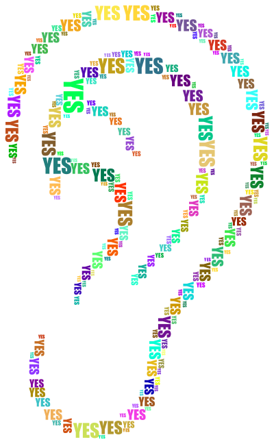 Yes Ear clipart