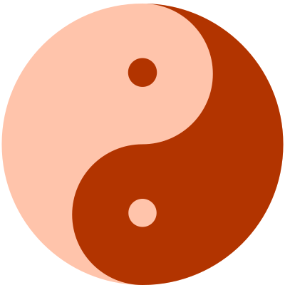 Yin and Yang clipart
