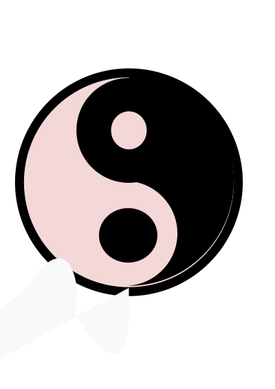 Yin yan clipart