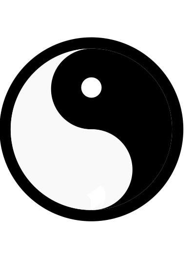 YIN YANG clipart