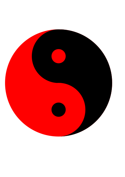YIN-YANG clipart