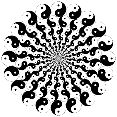 Yin Yang Maelstrom Var 2 clipart
