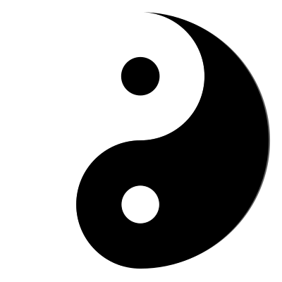Yin Yang Symbol clipart