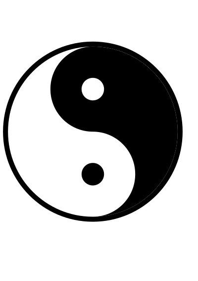 YING YANG clipart