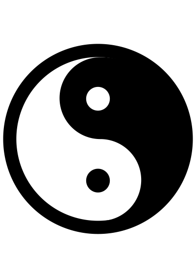Ying Yang clipart