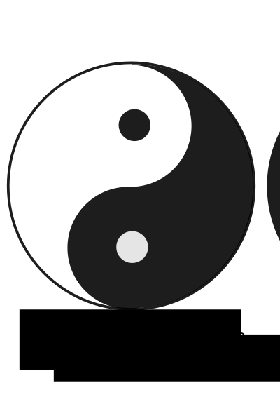 Ying yang clipart