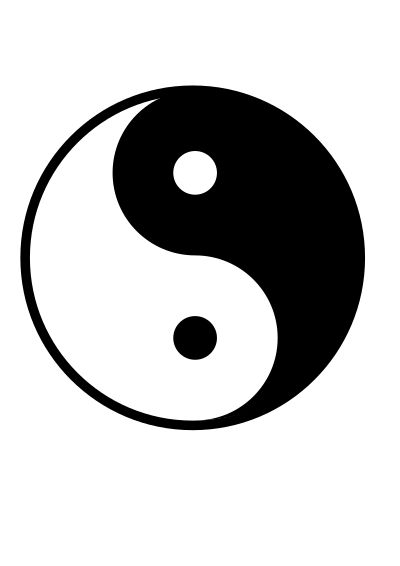 Ying Yang clipart