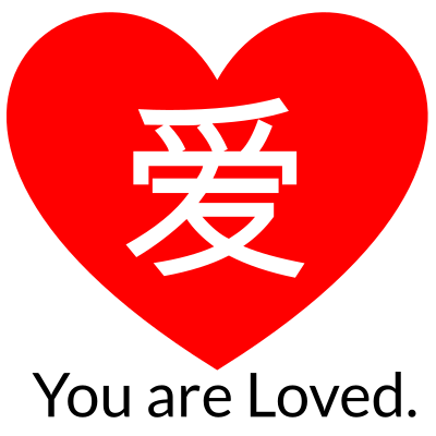 爱 You are Loved. clipart
