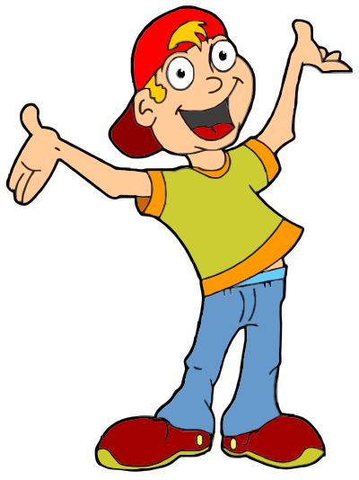 Young Blonde Boy clipart