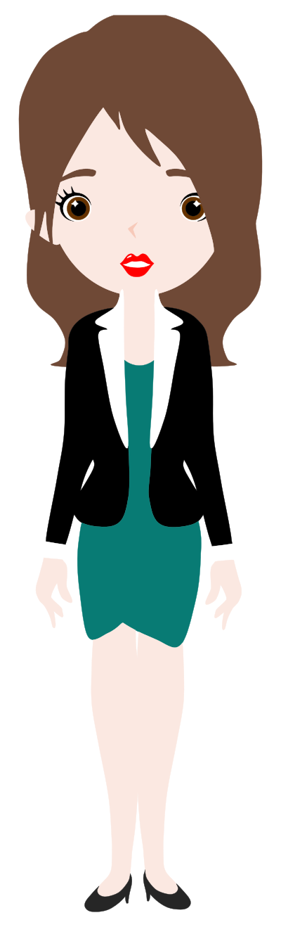 Young Businesswoman clipart