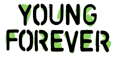 Young Forever - Stencil clipart