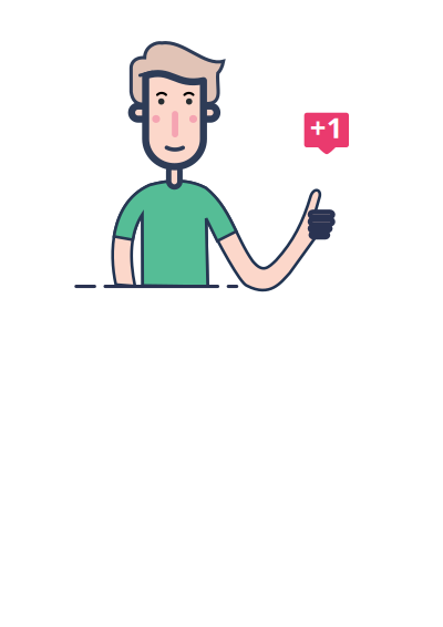 Young guy clipart