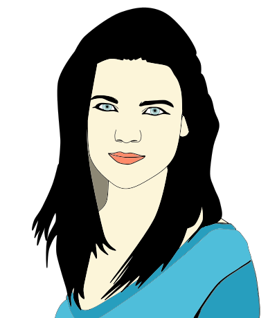 Young Lady Portrait clipart