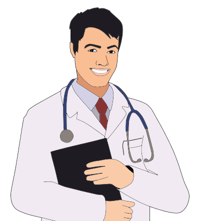 Young Male Doctor clipart