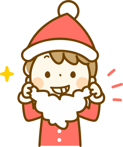 Young Santa clipart