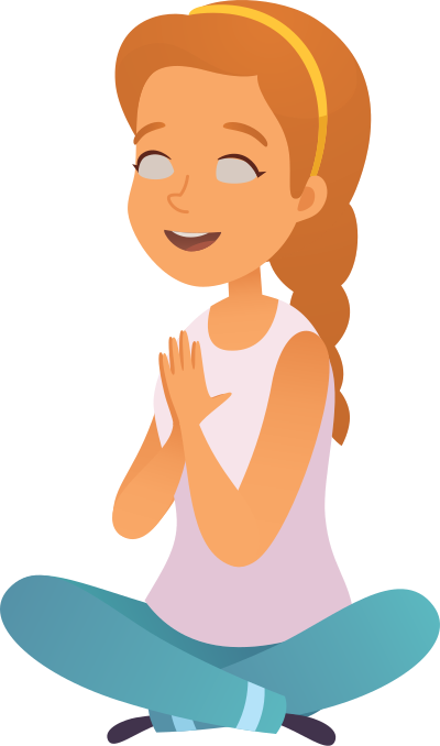 Young Yoga Lady clipart
