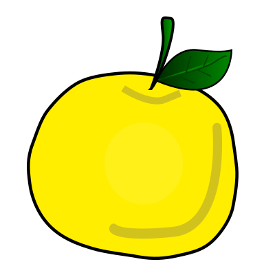 Yuzu clipart