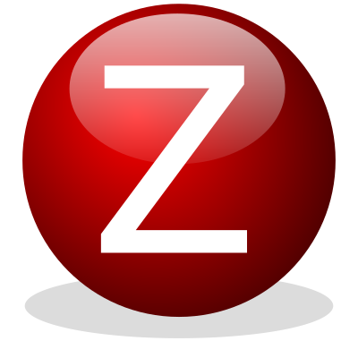 Z globe clipart
