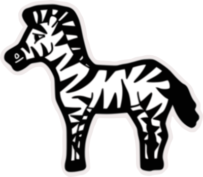 Zebra clipart