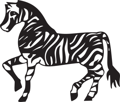 Zebra clipart