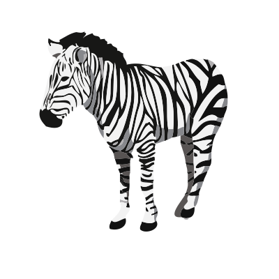 Zebra clipart
