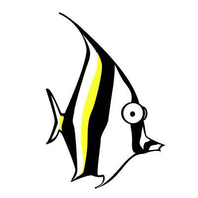 Zebrafish clipart