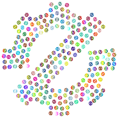 Zerowaste Fractal Polyprismatic No BG clipart