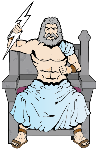Zeus By OverJupiter clipart