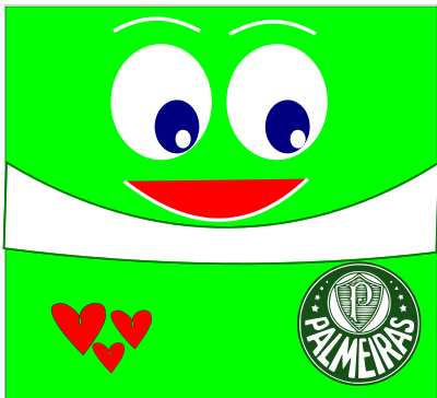 ZEZINHO AMA O PALMEIRAS clipart