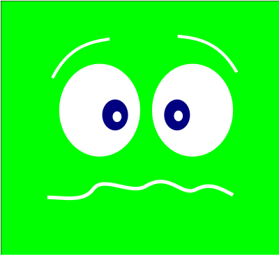 ZEZINHO COM MEDO clipart