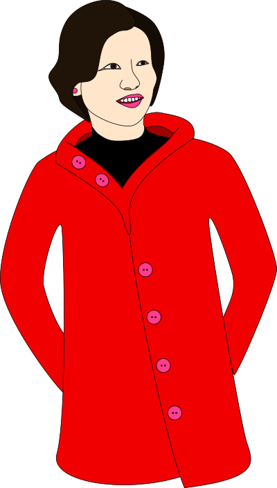 Zhou Qunfei (richest self-made woman) clipart