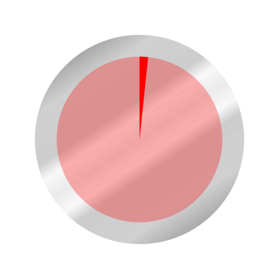 Ziffernblatt 1 Minute clipart