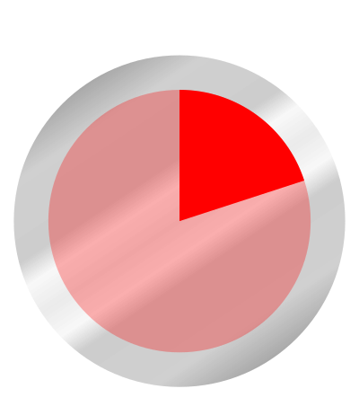 Ziffernblatt 12 Minuten clipart