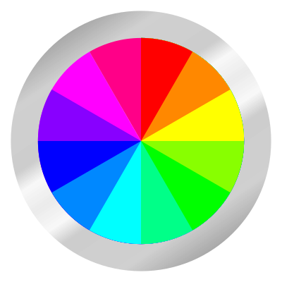 Ziffernblatt 12x5 Minuten clipart
