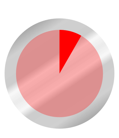 Ziffernblatt 5 Minuten clipart