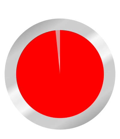 Ziffernblatt 59 Minuten clipart