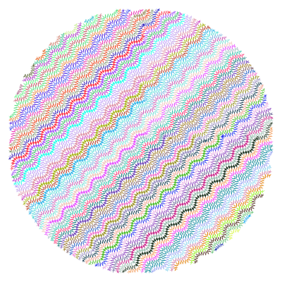 Zig Zag Circle No Background clipart