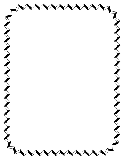 ZigZag Border clipart