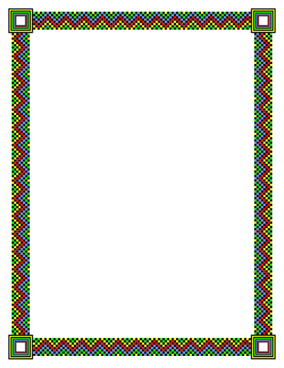 ZigZag Dots clipart