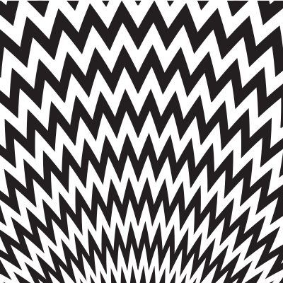 Zigzag pattern black and white clipart