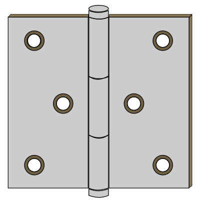 Zinc Hinge clipart