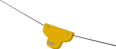Zip-line clipart