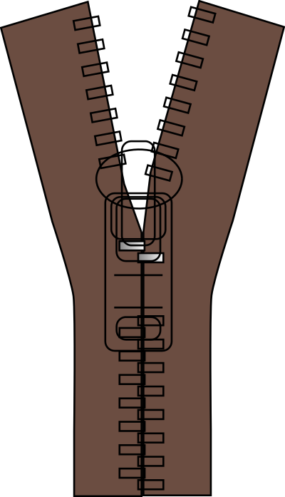 Zipper clipart